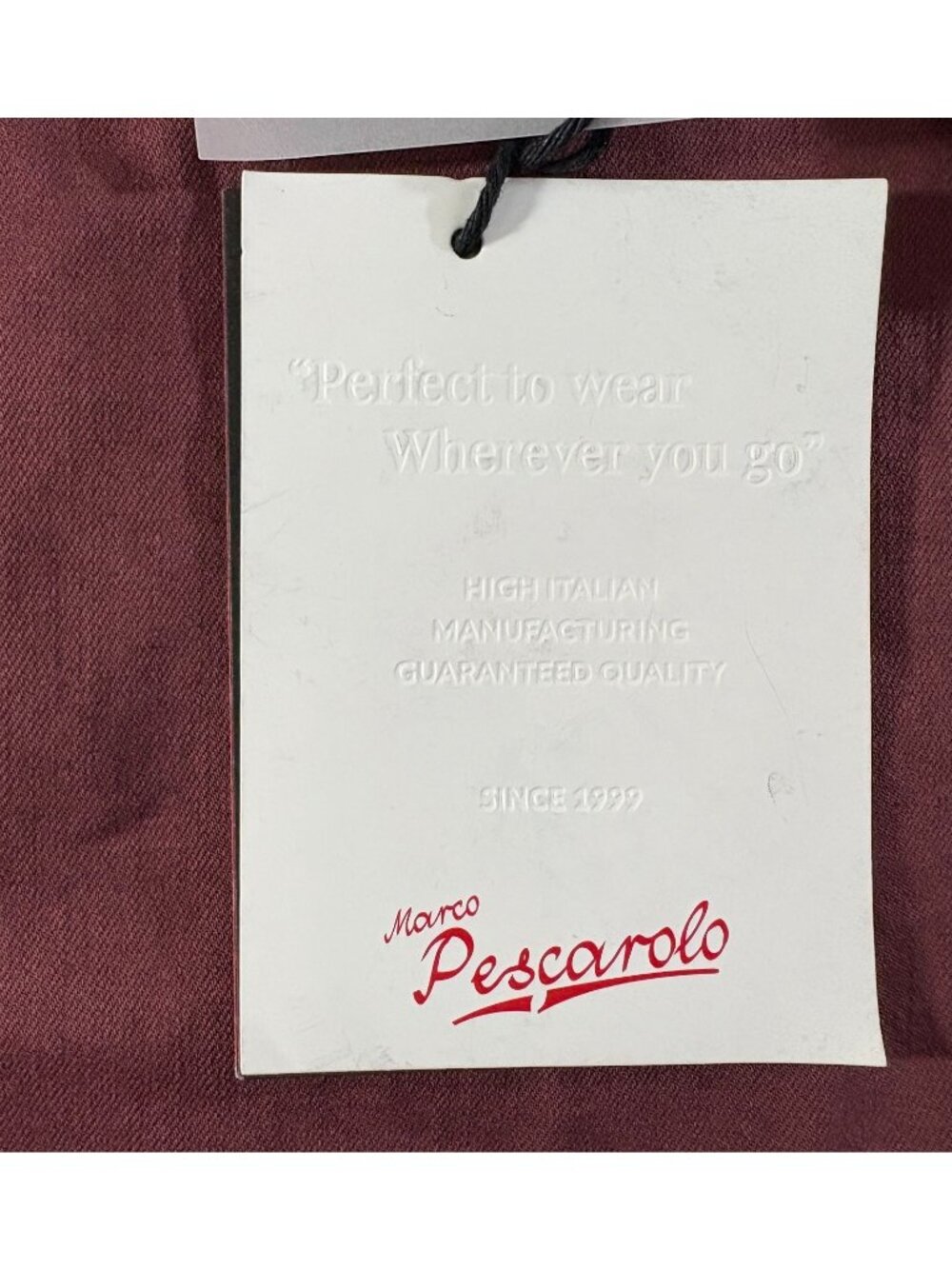 Marco Pescarolo Napoli Nerano M18 5-Pocket Chino Pants sz EU 52 US 35 made Italy - Picture 8 of 16